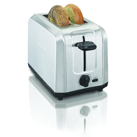 Hamilton Beach Hamilton Beach Metal Silver 2 slot Toaster 7.48 in. H X 7.48 in. W X 11.3 in. D 22910
